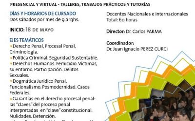 Diplomado Actualización en Derecho Penal y Procesal Penal – BENEFICIOS