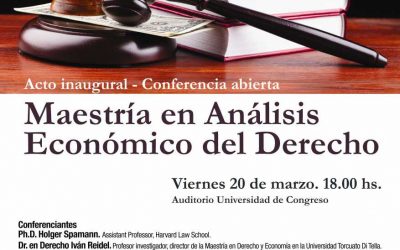 MAESTRIA EN ANALISIS ECONOMICO DEL DERECHO