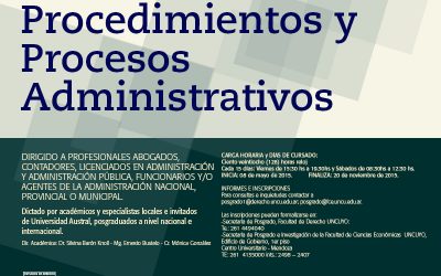 PROCEDIMIENTOS y PROCESOS ADMINISTRATIVOS