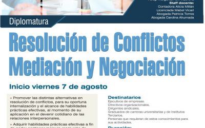 RESOLUCIÓN DE CONFLICTOS, MEDIACIÓN Y NEGOCIACIÓN