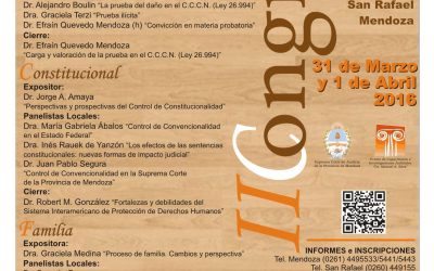 «II Congreso de Derecho Procesal» – San Rafael, Mendoza