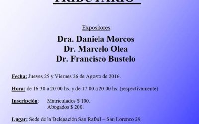 JORNADAS EN DERECHO TRIBUTARIO