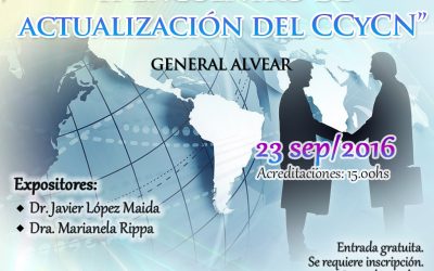 II Encuentro de Actualización del CCyCN – General Alvear