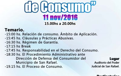 PRIMERAS JORNADAS DE CONSUMO